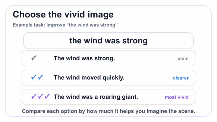 Choose an image that fits the mood
